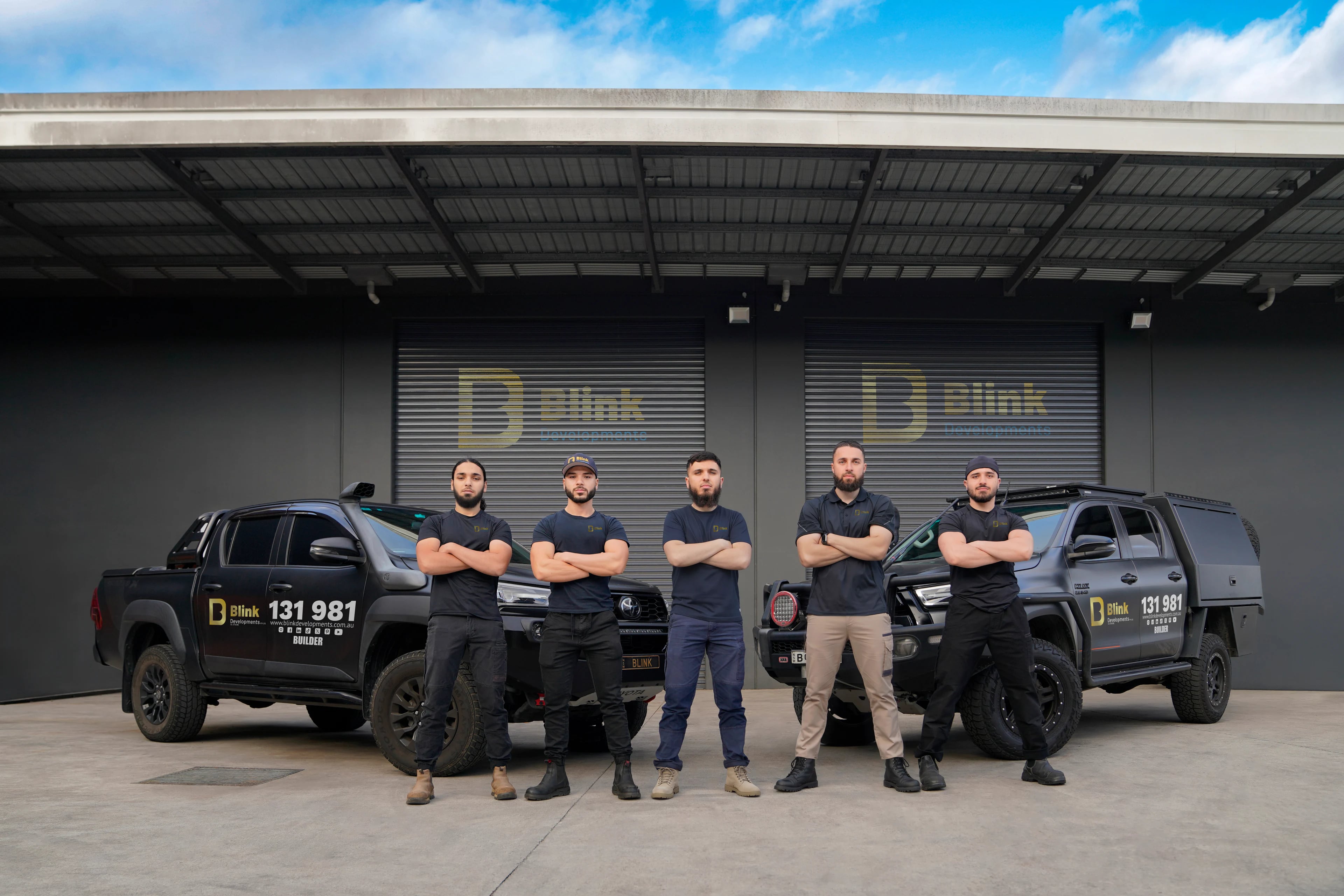 The Bathroom Renovation Enfield team with their work vehicles